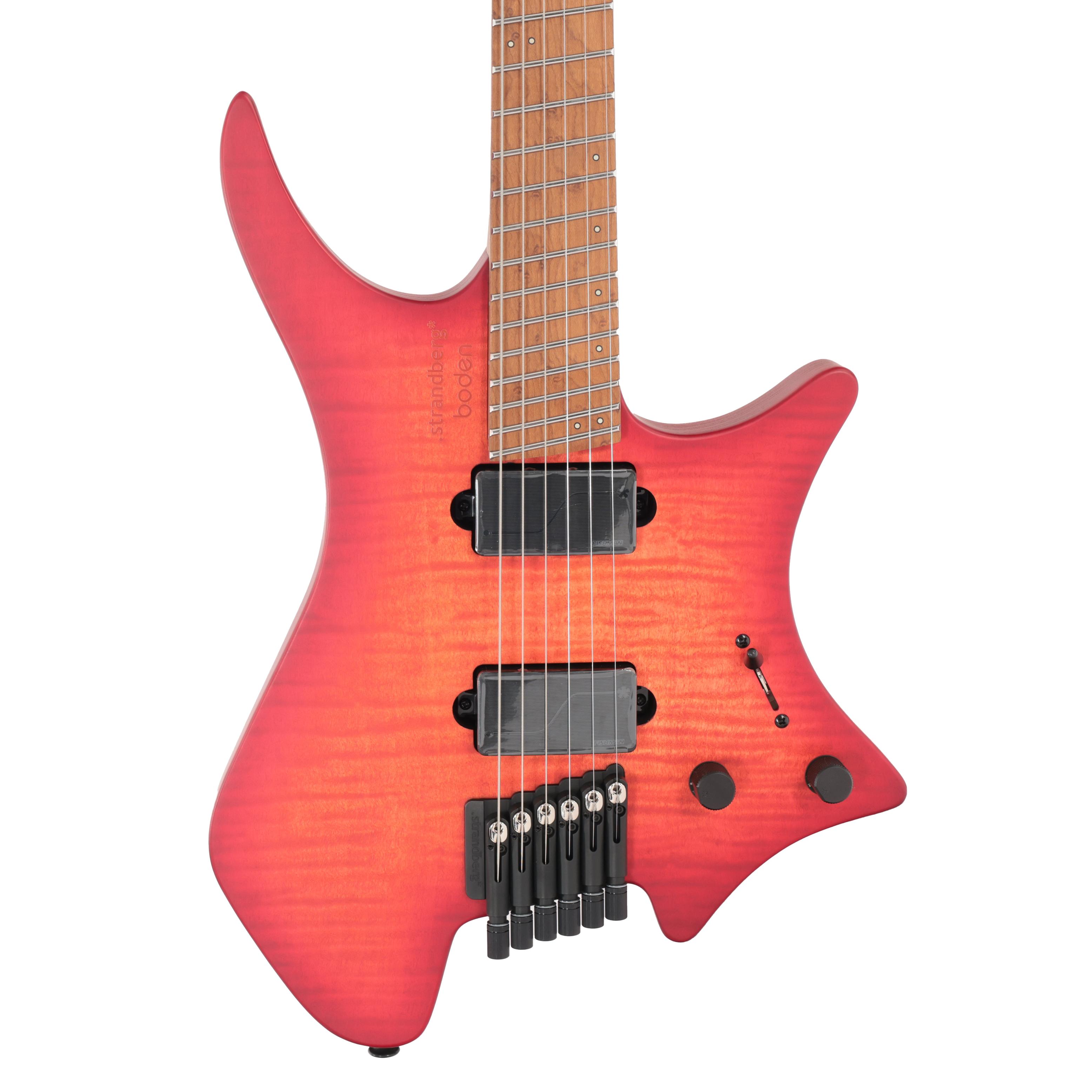 Strandberg Boden Original N2 6-String Electric Guitar in Sunset Coral Burst Satin Strandberg Boden Original N2 6-String Electric Guitar in Sunset Coral Burst Satin