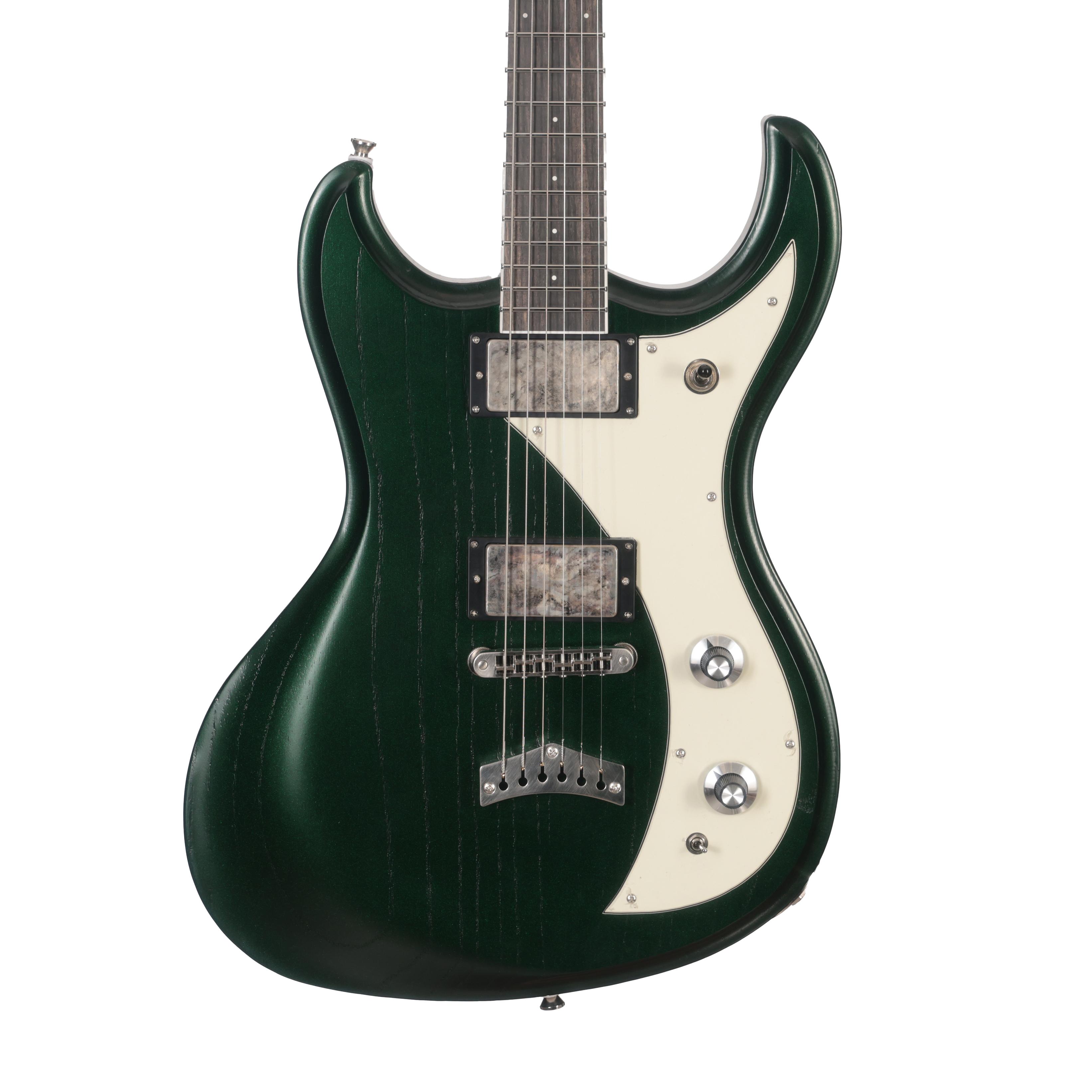 Dunable Custom Shop Gnarwhal Electric Guitar in Jeep Green Dunable Custom Shop Gnarwhal Electric Guitar in Jeep Green
