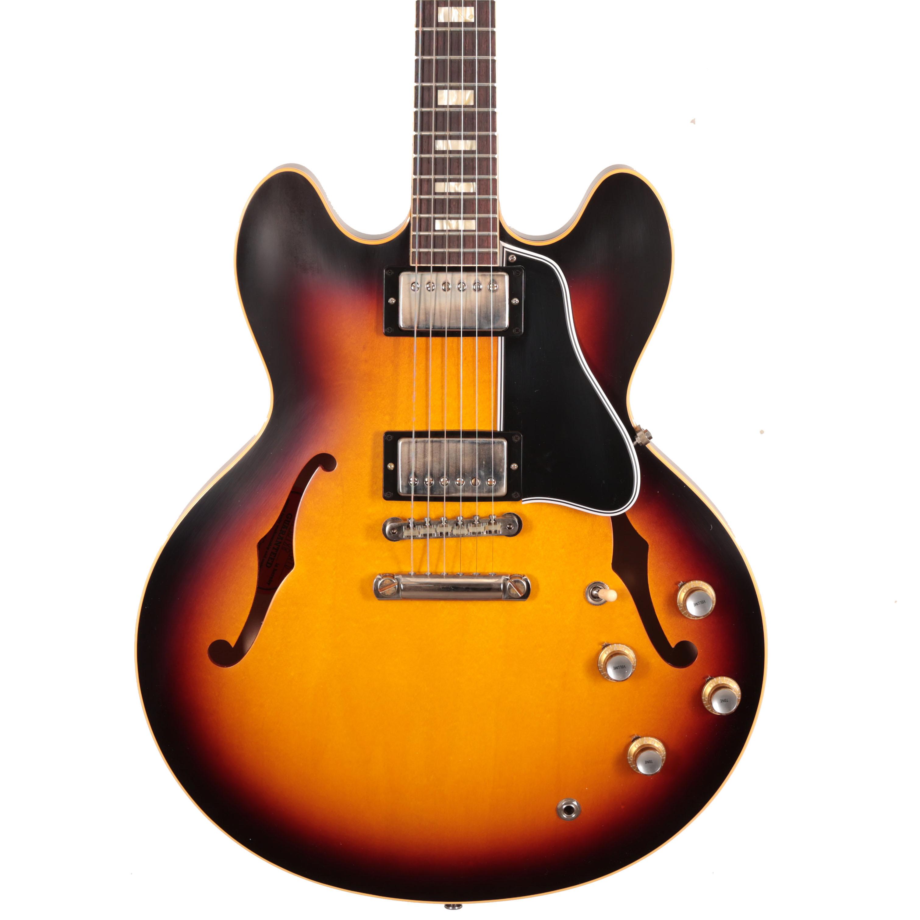 ギター Gibson Custom Shop ES-335 1959 Reissue Gibson Custom Shop 1959 ES-335 Reissue VOS in Vintage Burst