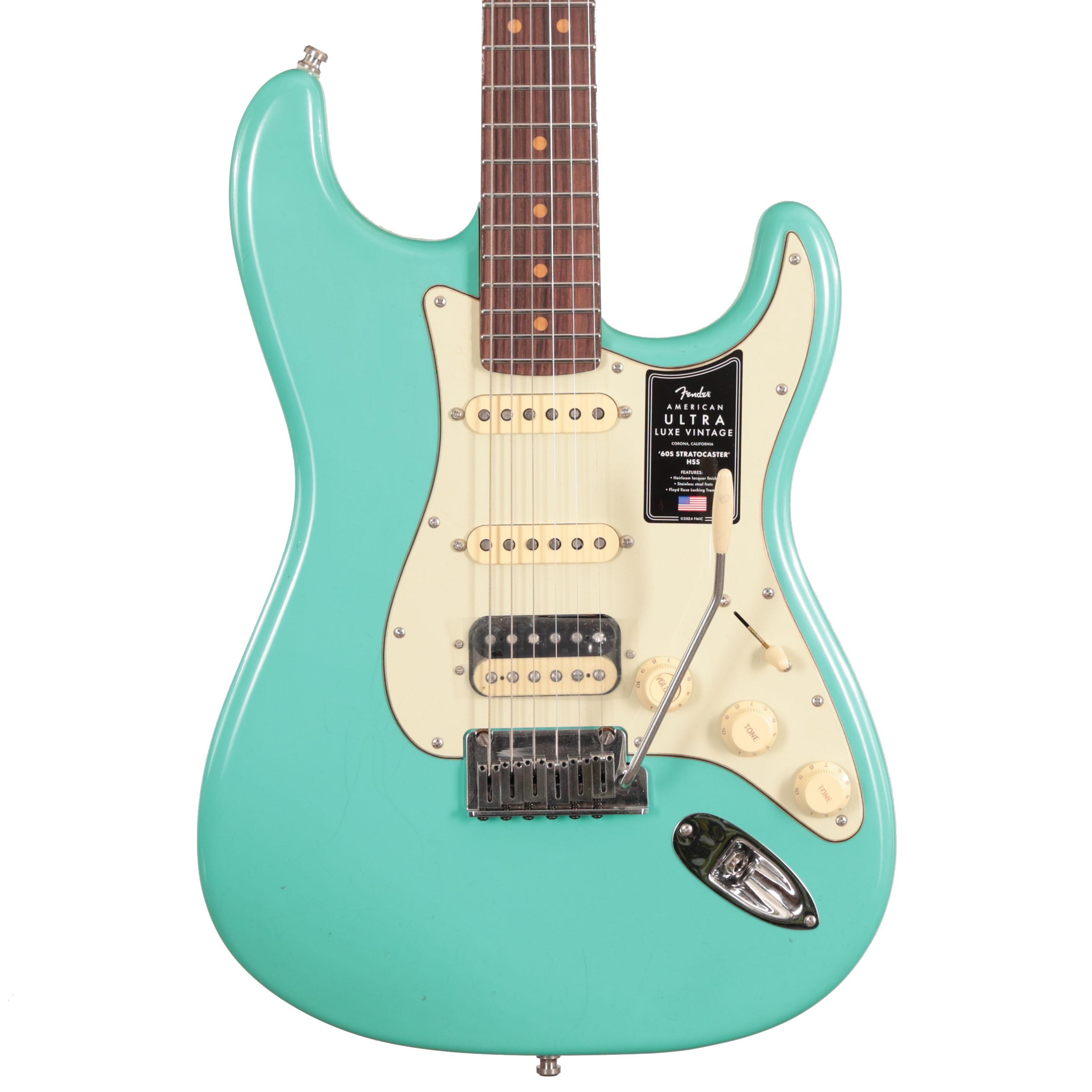 Fender American Ultra Luxe Vintage '60s Stratocaster in Surf Green