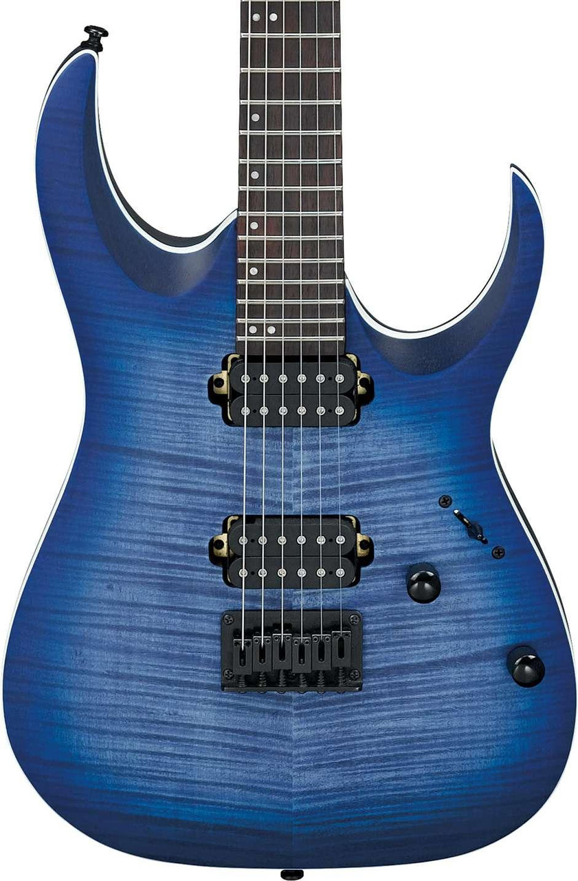 Ibanez RGA42FM-BLF Electric Guitar In Blue Lagoon Burst Flat Ibanez RGA42FM-BLF Electric Guitar In Blue Lagoon Burst Flat