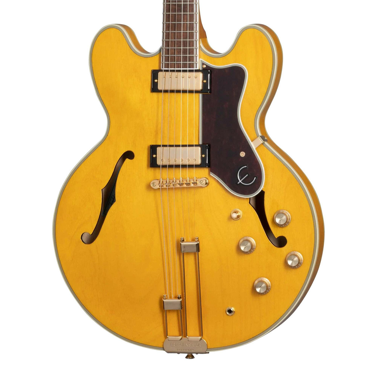 Epiphone Original Sheraton Semi-Hollow Electric Guitar in Natural Epiphone Original Sheraton Semi-Hollow Electric Guitar in Natural