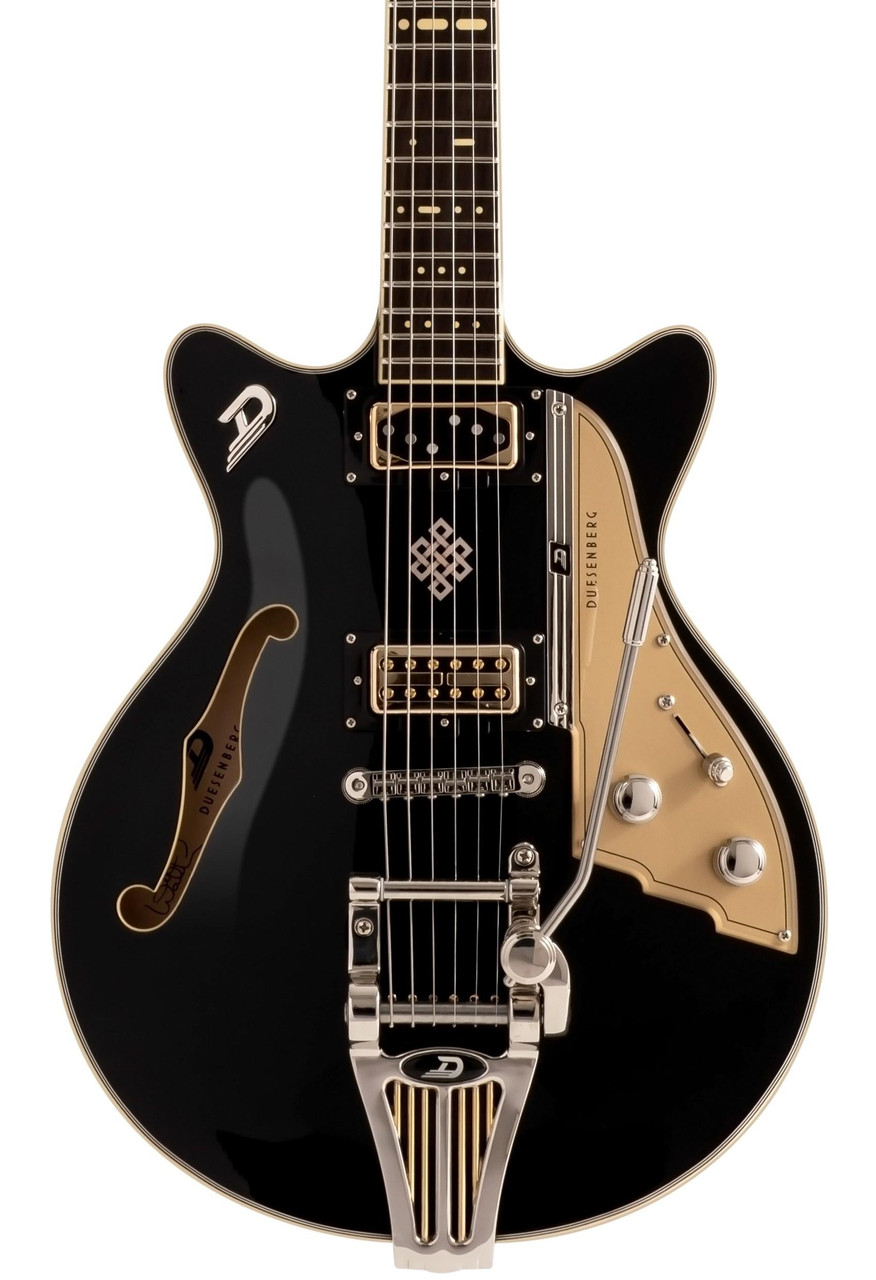 Duesenberg Alliance Series Joe Walsh Semi-Hollow Electric Guitar in Black Duesenberg Alliance Series Joe Walsh Semi-Hollow Electric Guitar in Black