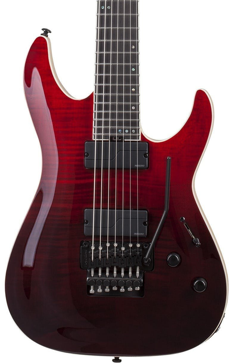 Schecter C-7 FR SLS Elite Electric Guitar in Blood Burst Schecter C-7 FR SLS Elite Electric Guitar in Blood Burst