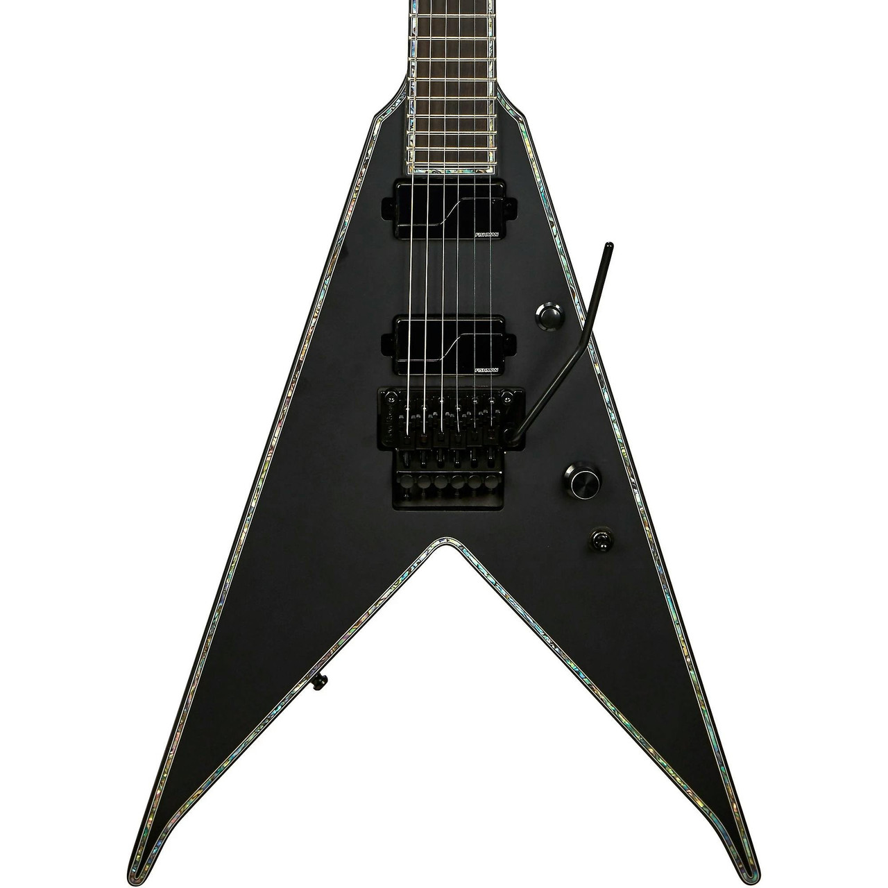 BC Rich Jr-V Extreme with Floyd Rose - Matte Black BC Rich Jr-V Extreme with Floyd Rose - Matte Black