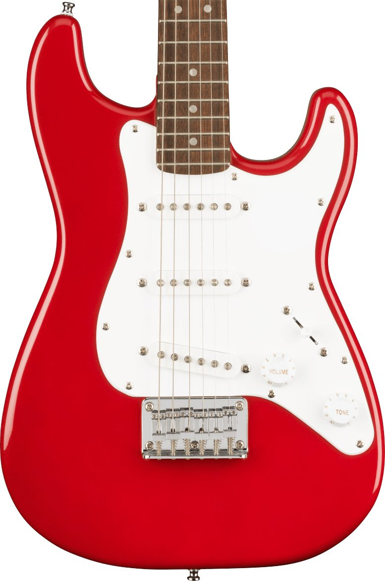 Squier Mini Strat Electric Guitar in Dakota Red. Squier Mini Strat Electric Guitar in Dakota Red.