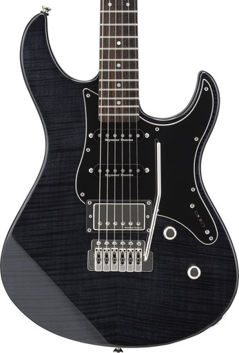 Yamaha Pacifica 612V FM MK II Electric Guitar In Trans Black with