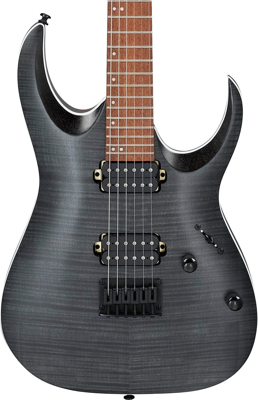 Ibanez RGA42FM-TGF Electric Guitar In Transparent Gray Flat Ibanez RGA42FM-TGF Electric Guitar In Transparent Gray Flat