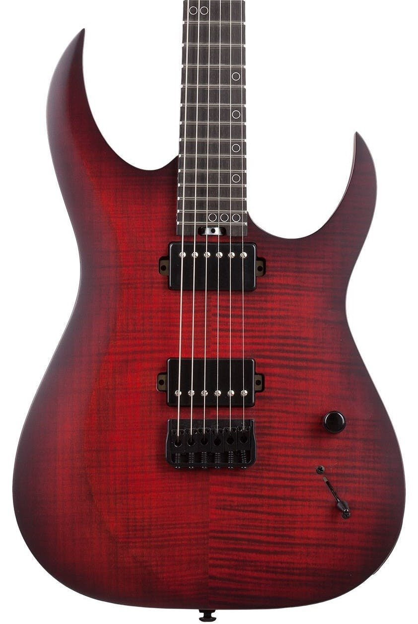 Schecter Sunset-6 Extreme Electric Guitar in Scarlet Burst Schecter Sunset-6 Extreme Electric Guitar in Scarlet Burst