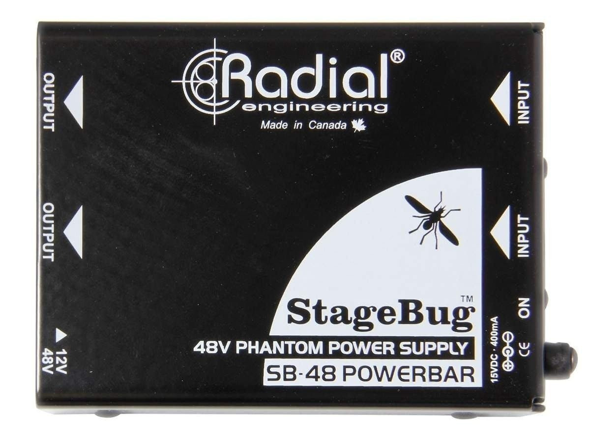 Radial Stagebug SB-48 Phantom Power Radial Stagebug SB-48 Phantom Power