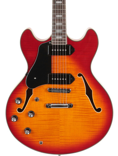 Sire Larry Carlton H7 Semi-Hollow Electric Guitar in Cherry