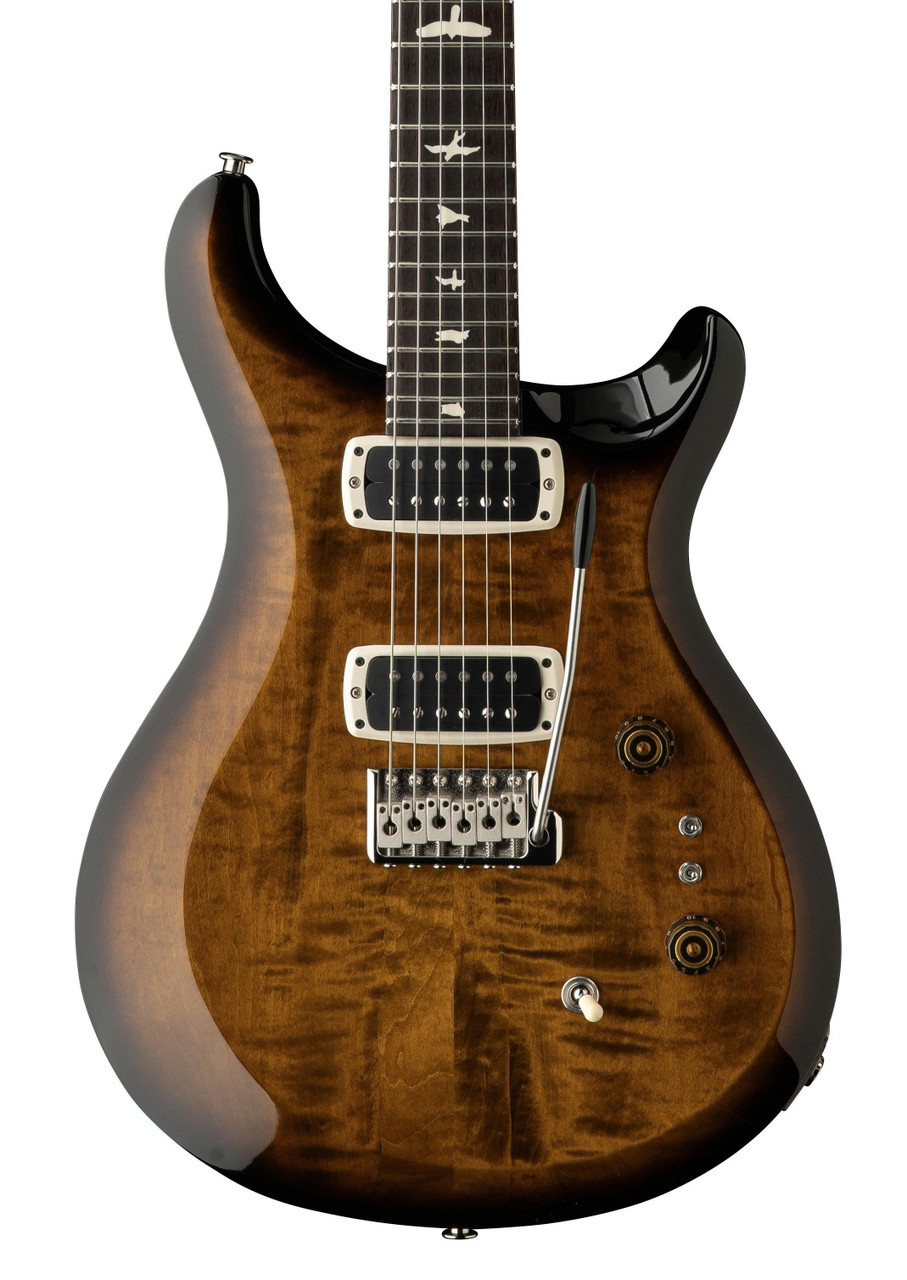 PRS S2 Custom 24-08 Electric Guitar in Black Amber