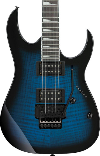 Ibanez GRG320FA-TVT Electric Guitar in Transparent Violet Sunburst