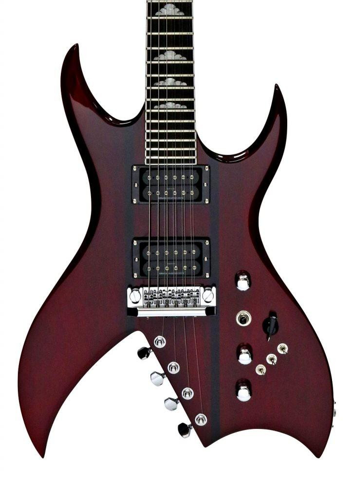 BC Rich Legacy Series Rich "B" Perfect 10 Guitar in Dragon's Blood Red