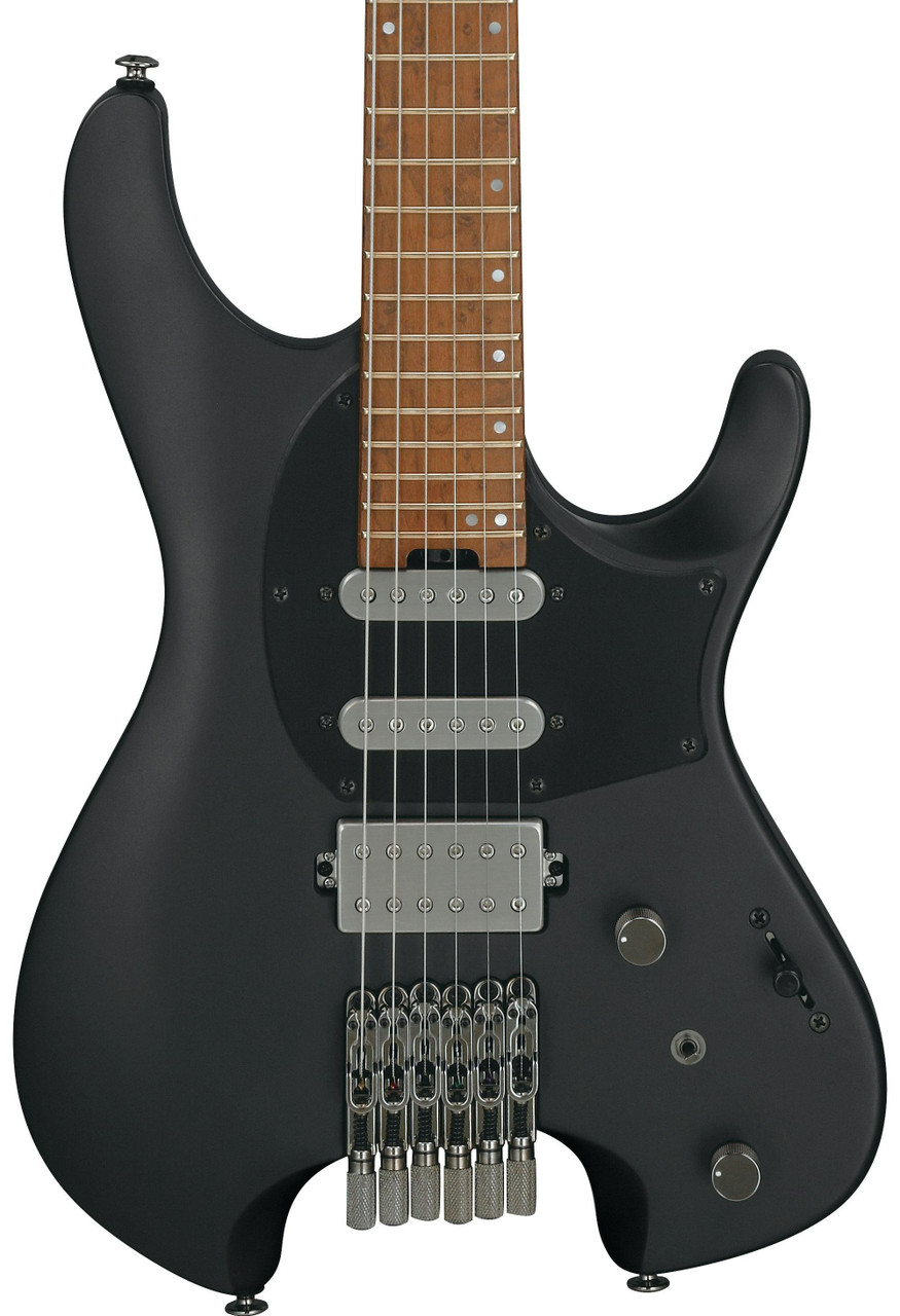 Ibanez Q54-BKF Q Series Headless Electric Guitar HSS in Black Flat Ibanez Q54-BKF Q Series Headless Electric Guitar HSS in Black Flat