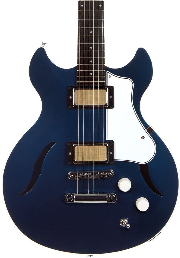 Harmony Comet Electric Guitar in Midnight Blue