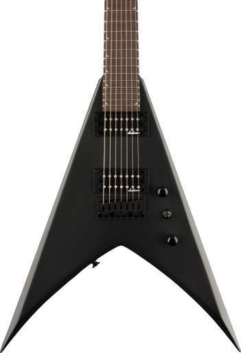 Jackson JS227T Dinky 7-String in Satin Black with Amaranth