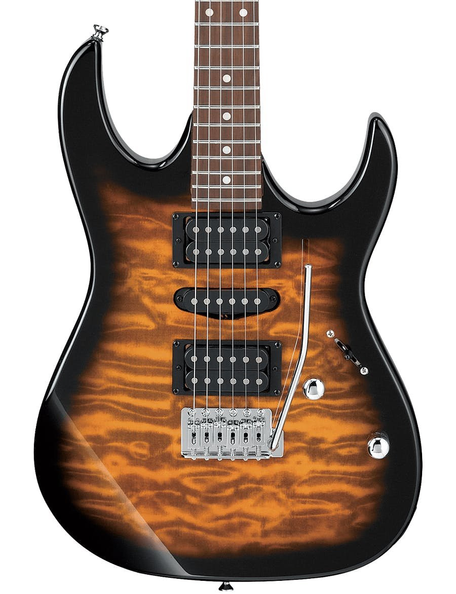 Ibanez GIO Series GRX70QASB Electric Guitar in Sunburst Ibanez GIO Series GRX70QASB Electric Guitar in Sunburst