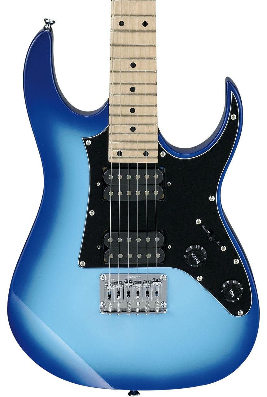 Ibanez GRGM21M-BLT GIO Series Mikro Electric Guitar in Blue Burst Ibanez GRGM21M-BLT GIO Series Mikro Electric Guitar in Blue Burst