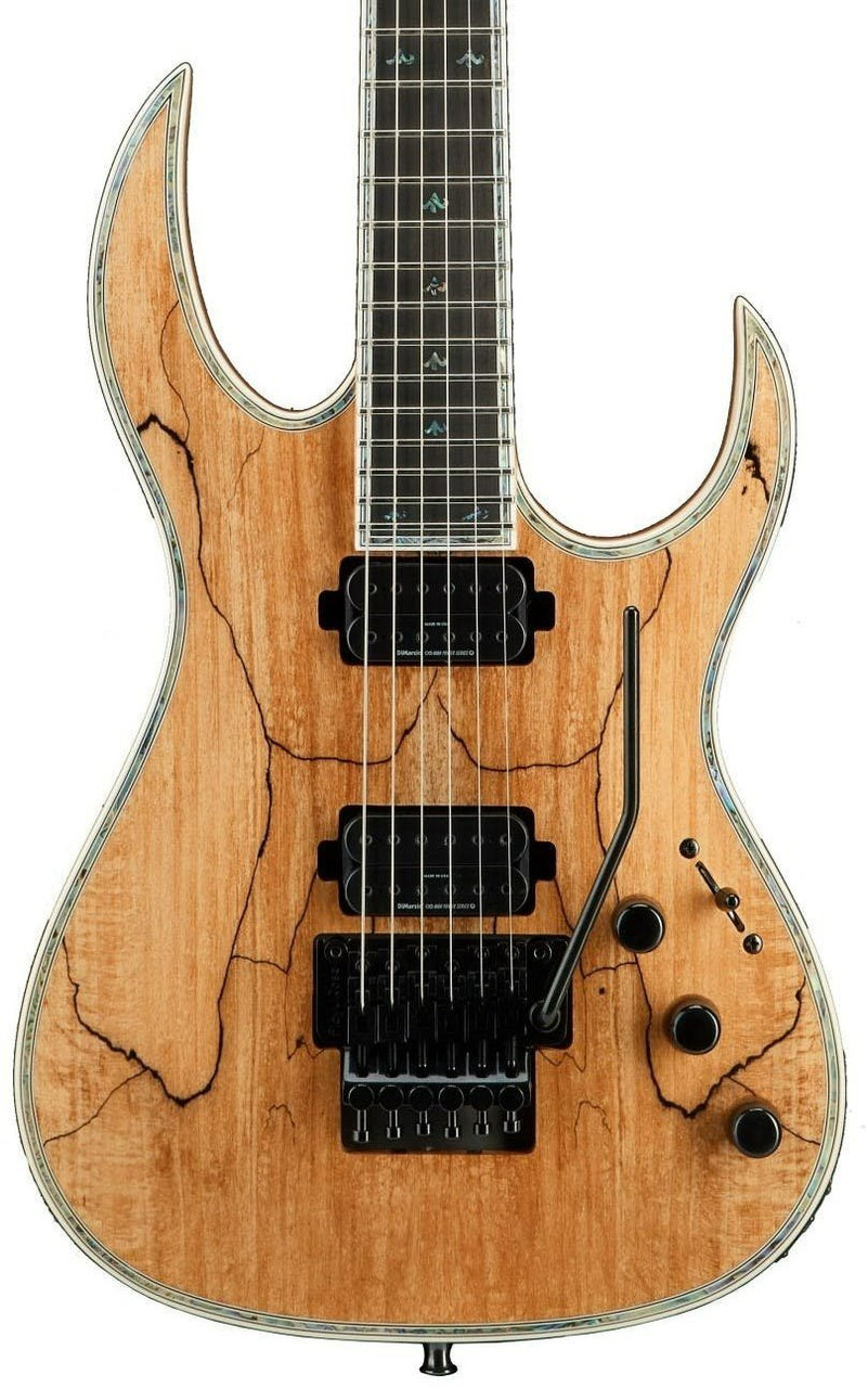 BC Rich Prophecy Series Shredzilla Exotic Archtop Electric Guitar with Floyd Rose in Spalted Maple BC Rich Prophecy Series Shredzilla Exotic Archtop Electric Guitar with Floyd Rose in Spalted Maple