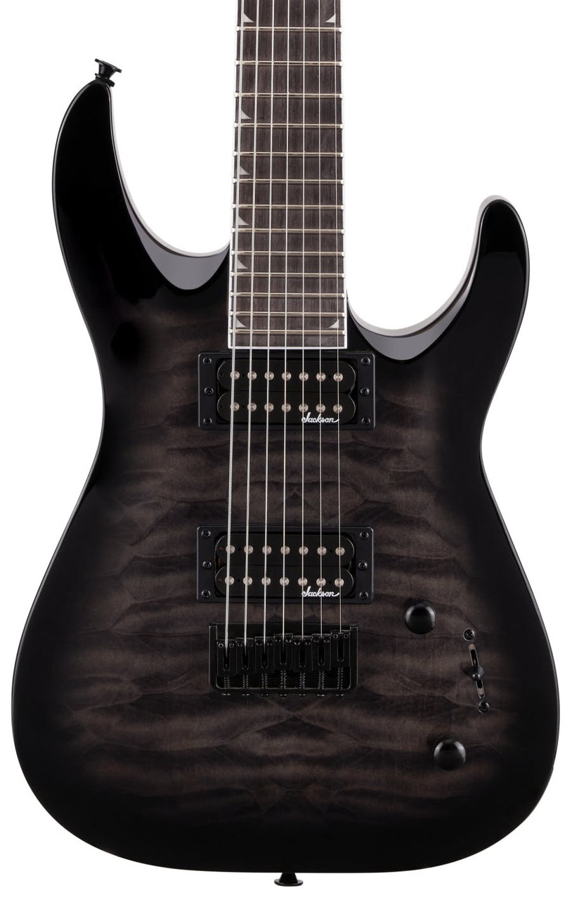 Jackson JS Series JS227 DKA QM in Trans Black Burst Jackson JS Series JS227 DKA QM in Trans Black Burst