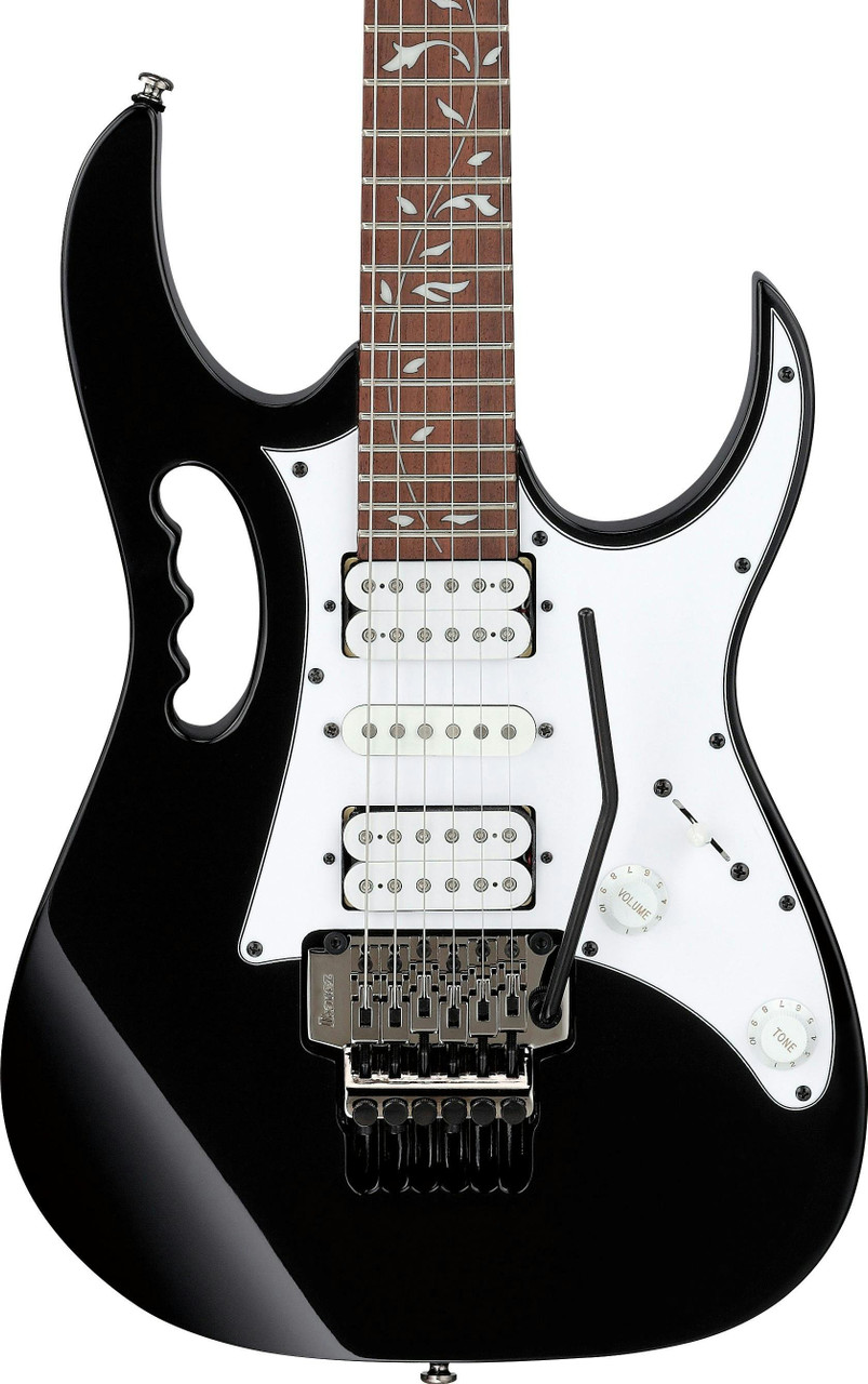 Ibanez JEMJR-BK Jem Junior Steve Vai Signature Electric Guitar in Black Ibanez JEMJR-BK Jem Junior Steve Vai Signature Electric Guitar in Black