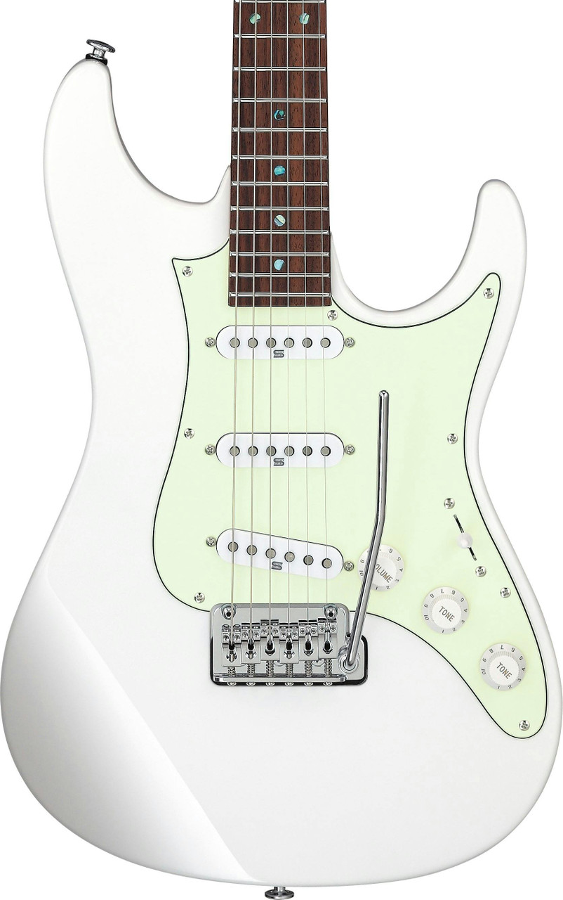 Ibanez LM1 Luca Mantovanelli Signature Electric Guitar in Luna White