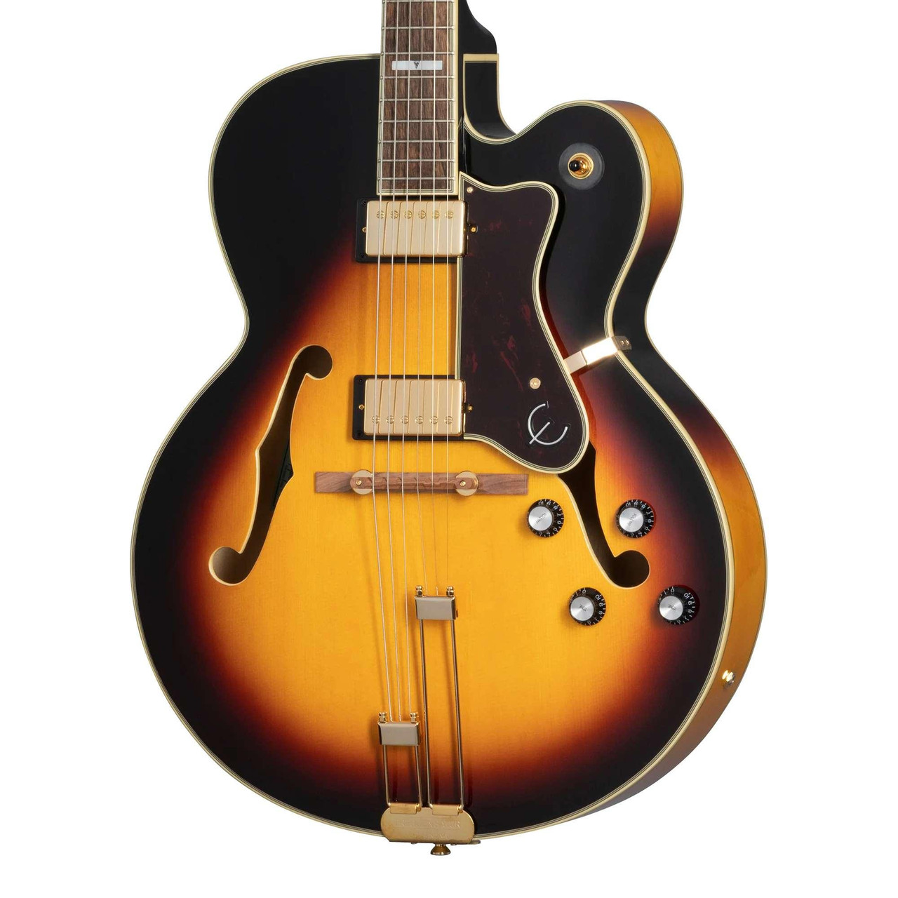 Epiphone Original Broadway Hollow Body Electric Guitar in Vintage Sunburst