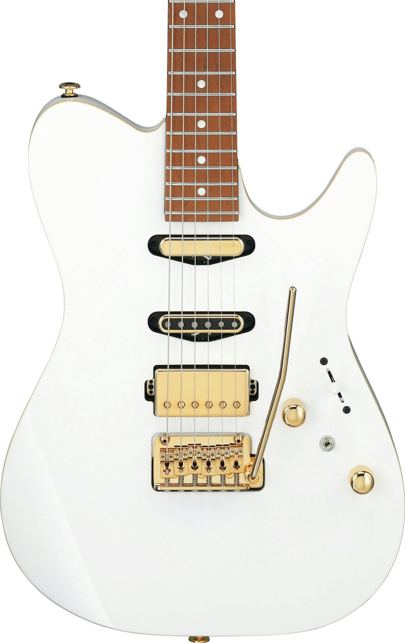 Ibanez LB1-WH Lari Basilio Signature Electric Guitar in White