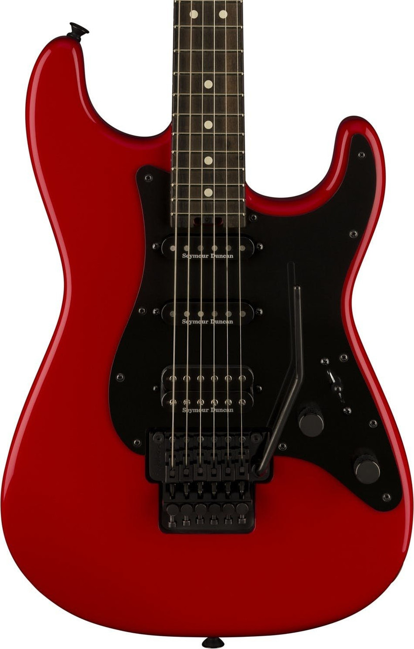 Charvel Pro Mod So Cal Style 1 HSS FR E Electric Guitar in Ferrari Red Charvel Pro Mod So Cal Style 1 HSS FR E Electric Guitar in Ferrari Red