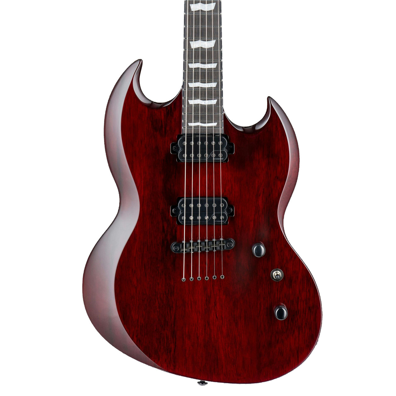 ESP LTD Deluxe Viper-1000M Electric Guitar in See Thru Black Cherry ESP LTD Deluxe Viper-1000M Electric Guitar in See Thru Black Cherry