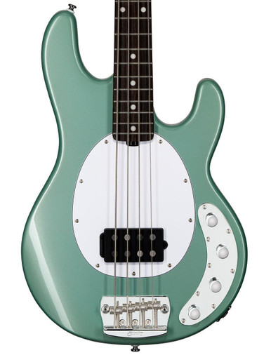 Sterling by Music Man Stingray 4 in Dorado Green - Andertons Music Co.