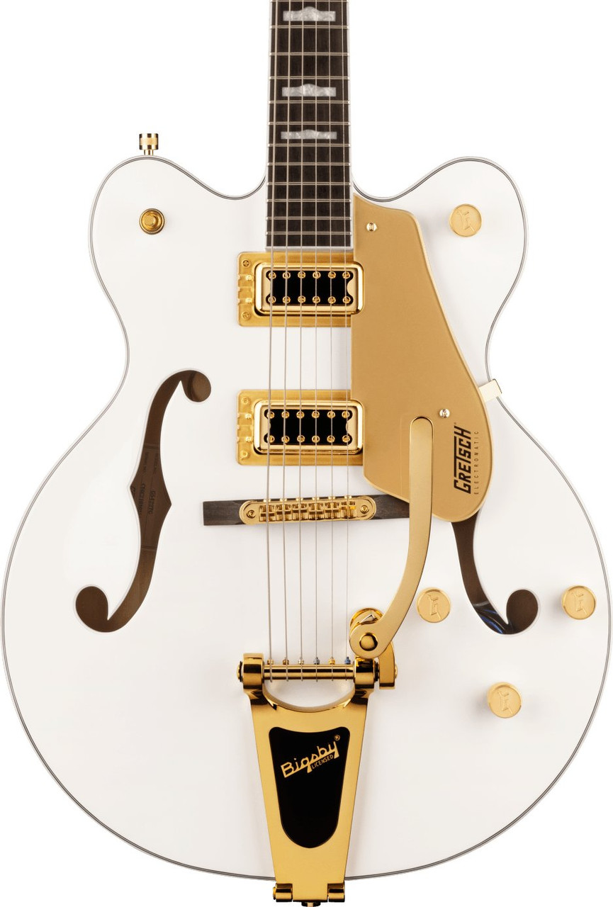Gretsch G5422TG Electromatic Classic Hollow Body Double-Cut with Bigsby in Snowcrest White Gretsch G5422TG Electromatic Classic Hollow Body Double-Cut with Bigsby in Snowcrest White