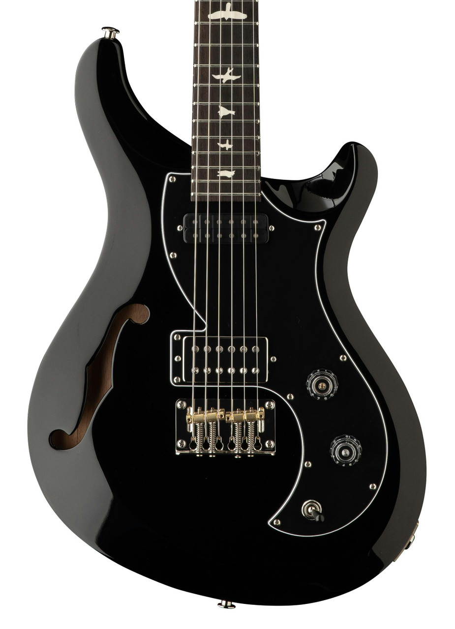 PRS S2 Vela Semi-Hollow Electric Guitar in Black PRS S2 Vela Semi-Hollow Electric Guitar in Black