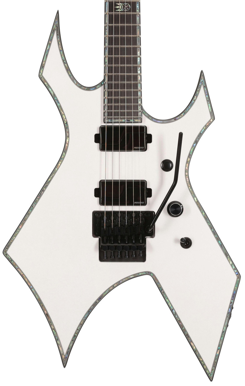 BC Rich Extreme Series Warlock Electric Guitar with Floyd Rose in Matte White BC Rich Extreme Series Warlock Electric Guitar with Floyd Rose in Matte White