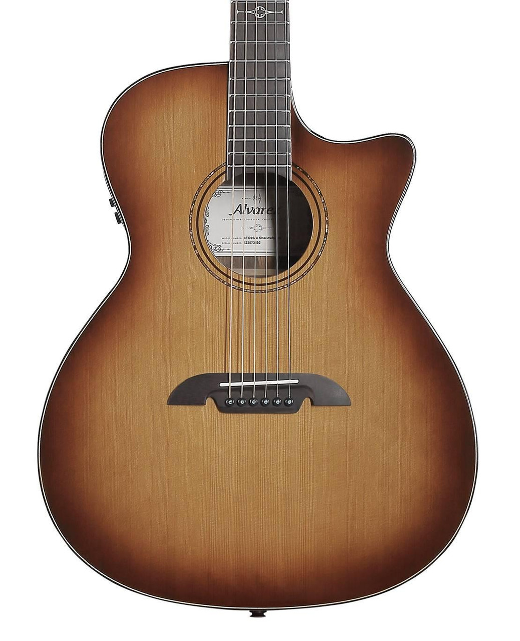 Alvarez Artist Elite AEG95CESHB Grand Auditorium Electro Acoustic in Shadowburst Alvarez Artist Elite AEG95CESHB Grand Auditorium Electro Acoustic in Shadowburst