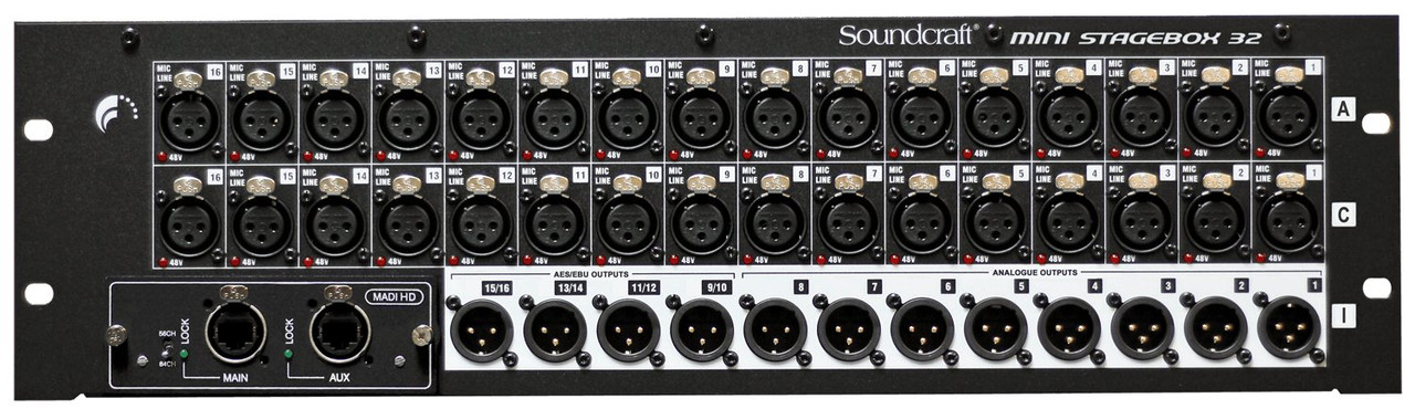 Soundcraft Mini Stagebox 32 Cat 5 & USB Soundcraft Mini Stagebox 32 Cat 5 & USB