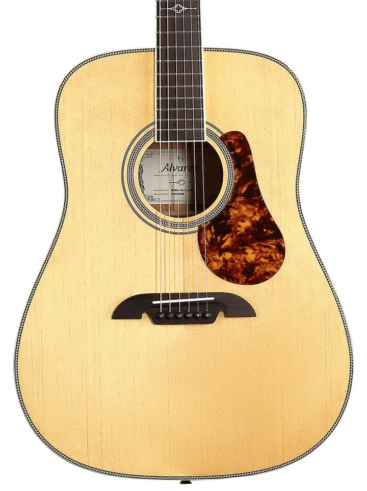 Alvarez Masterworks MD60 Herringbone Dreadnought Acoustic Guitar Alvarez Masterworks MD60 Herringbone Dreadnought Acoustic Guitar