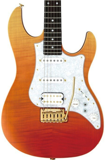 Fujigen - EOS Expert Odyssey（Suhr PU） FUJIGEN Expert ODYSSEY EOS2-FM-R (Navy Blue Gradation) | Reverb
