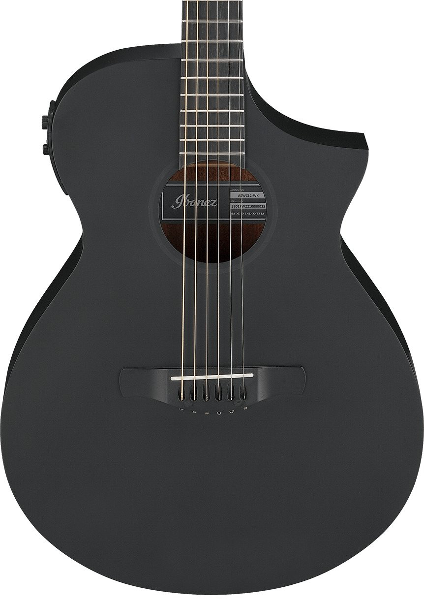 Ibanez AEWC13-WK Acoustic Guitar In Weathered Black Open Pore Ibanez AEWC13-WK Acoustic Guitar In Weathered Black Open Pore