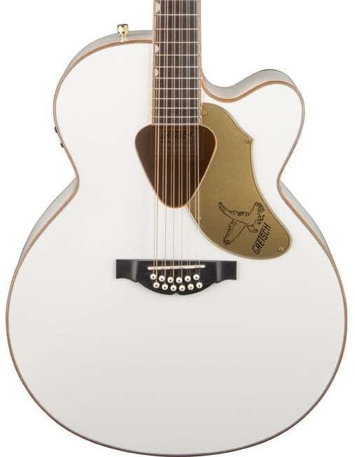 Gretsch G5022CWFE Rancher Falcon Jumbo 12 String Guitar in White Gretsch G5022CWFE Rancher Falcon Jumbo 12 String Guitar in White