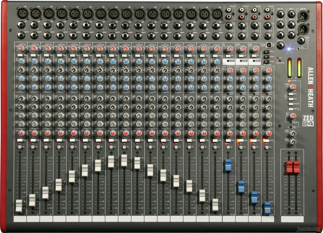 Allen & Heath ZED24 Mixer Allen & Heath ZED24 Mixer