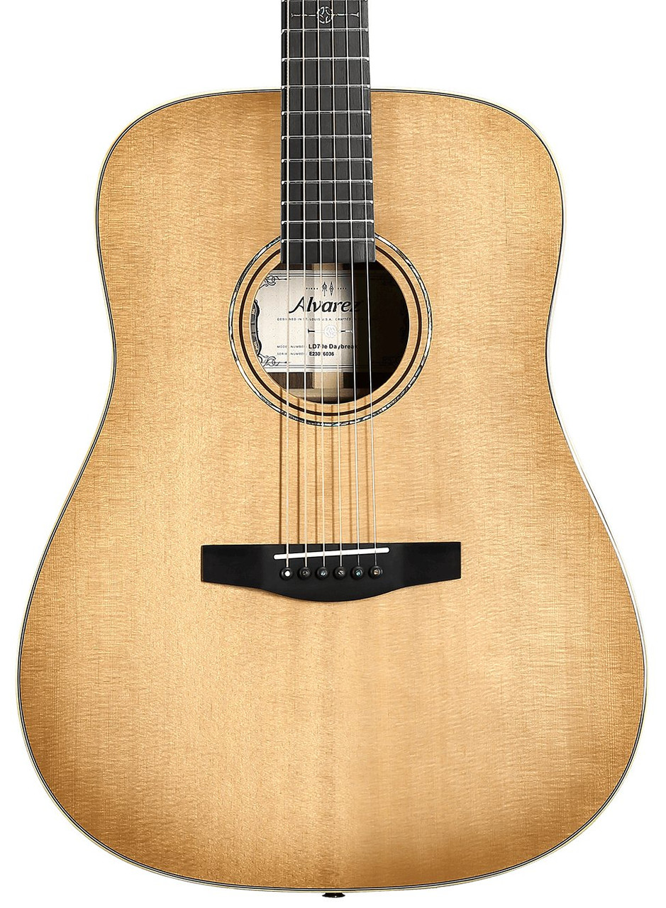 Alvarez Laureate LF70E Folk OM Electro-Acoustic in Daybreak