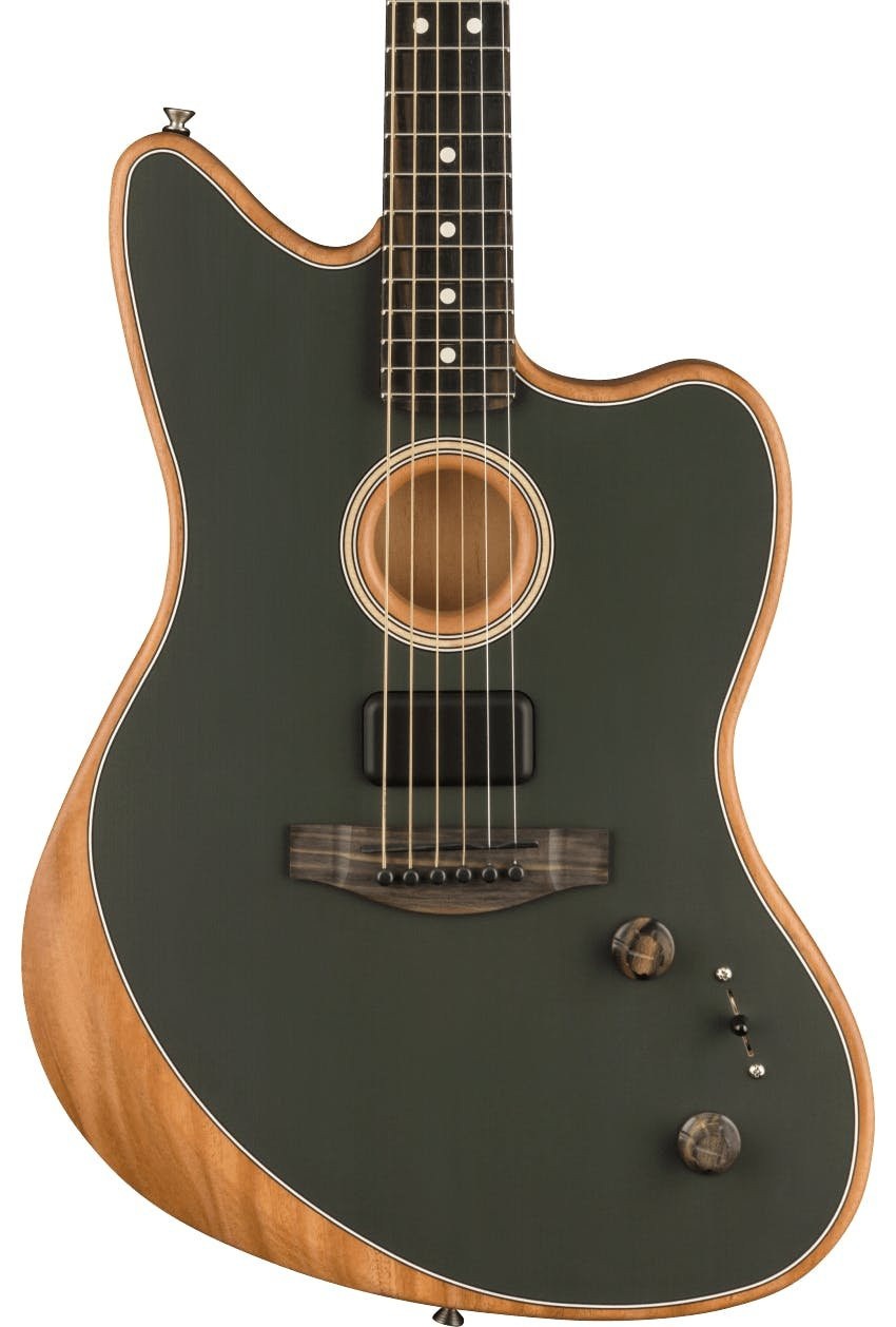 Fender Acoustasonic Jazzmaster Tungsten in Standard