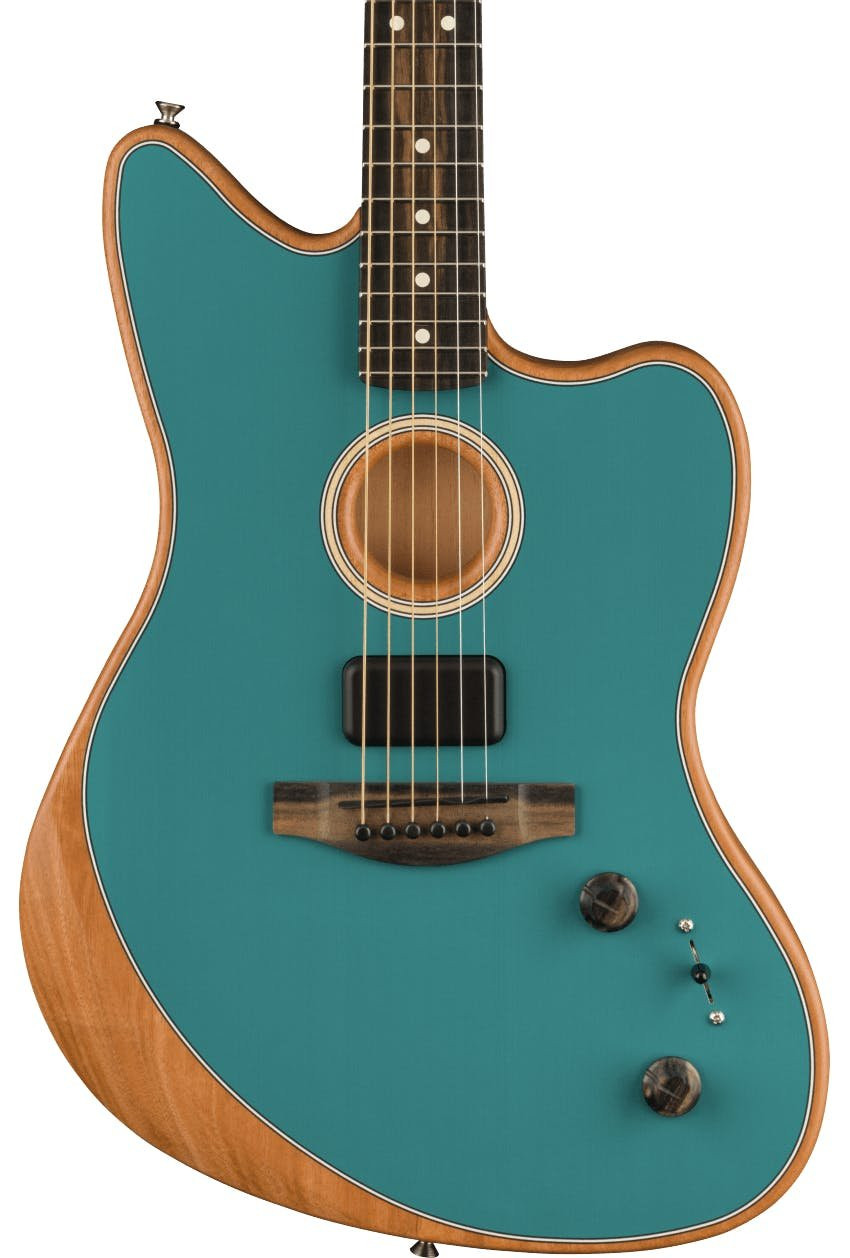 Fender Acoustasonic Jazzmaster Ocean Turquoise in Standard