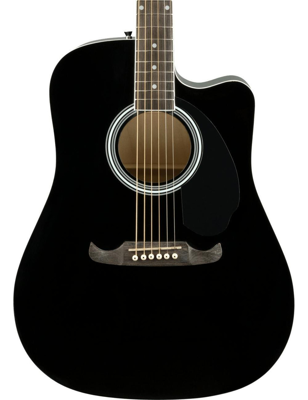 Fender FA-125CE Dreadnought Electro Acoustic Guitar in Black Fender FA-125CE Dreadnought Electro Acoustic Guitar in Black