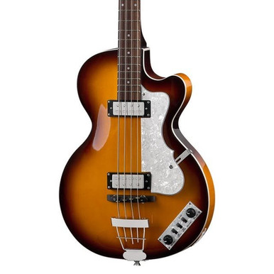 Hofner Ignition Club Bass Guitar Sunburst - Andertons Music Co.