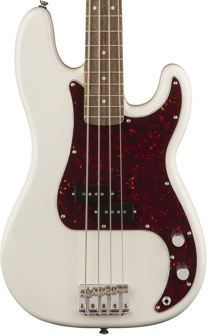 Squier Classic Vibe 60s Precision Bass Guitar Laurel Fingerboard Olympic White Squier Classic Vibe 60s Precision Bass Guitar Laurel Fingerboard Olympic White