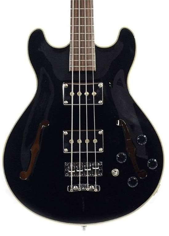 Warwick RockBass Guitar Star Bass Guitar Maple 4 in Solid Black High Polish Warwick RockBass Guitar Star Bass Guitar Maple 4 in Solid Black High Polish