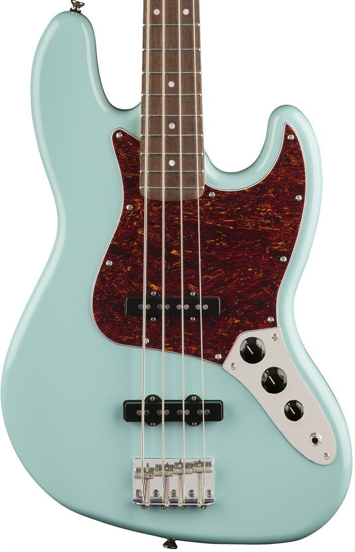 Squier Classic Vibe 60s Jazz Bass Guitar Laurel Fingerboard Daphne Blue Squier Classic Vibe 60s Jazz Bass Guitar Laurel Fingerboard Daphne Blue